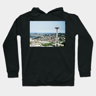 Space Needle in Daylight Hoodie